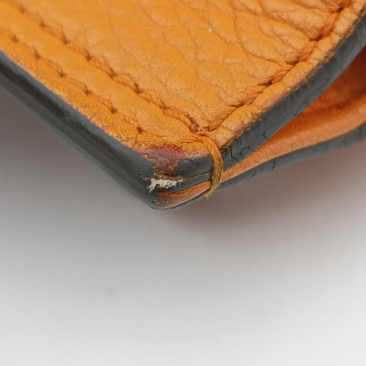 Pre-owned Gucci Bamboo Daily Orange Leather 370831 shoulderbag | stylenewstar