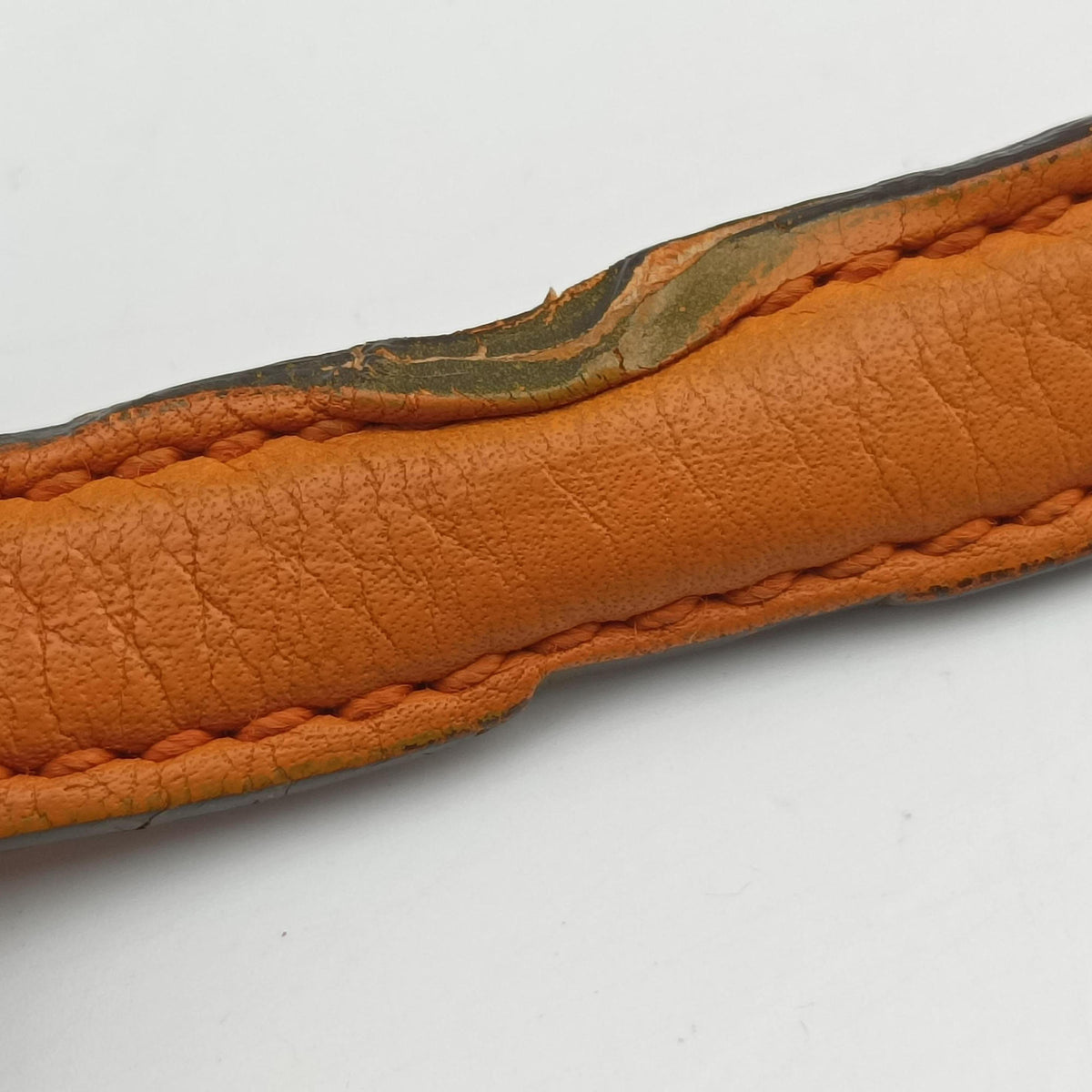 Pre-owned Gucci Bamboo Daily Orange Leather 370831 shoulderbag | stylenewstar