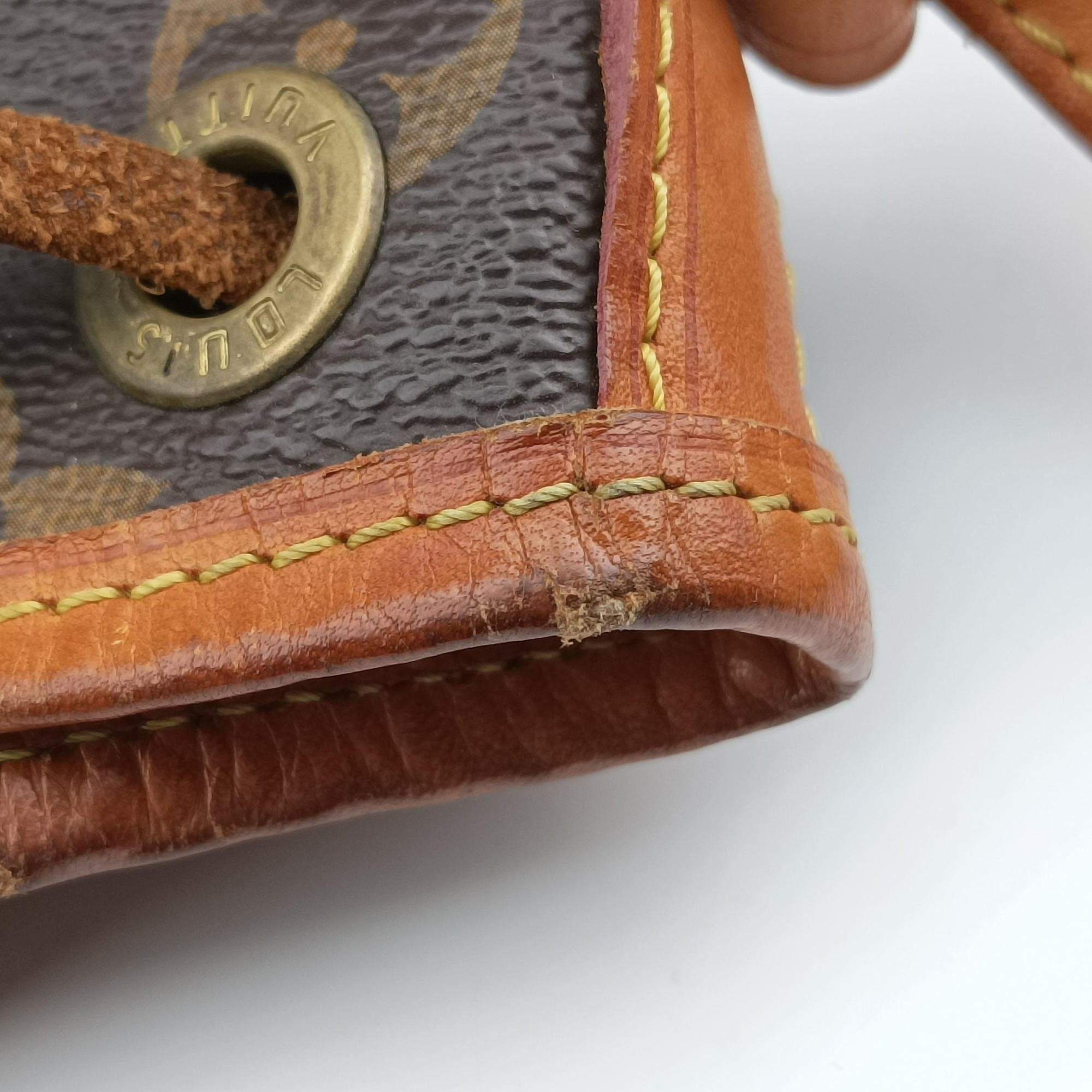 Pre-owned Louis Vuitton NOe BB Brown Monogram Canvas M40817 shoulderbag | stylenewstar