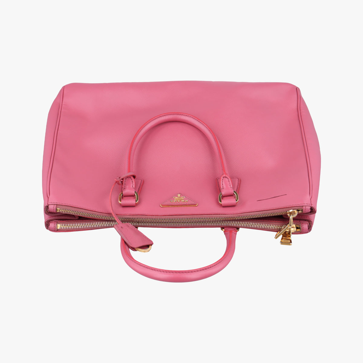 Vintage Prada Galleria Pink SAFFIANO Leather BN1874 handbag | stylenewstar