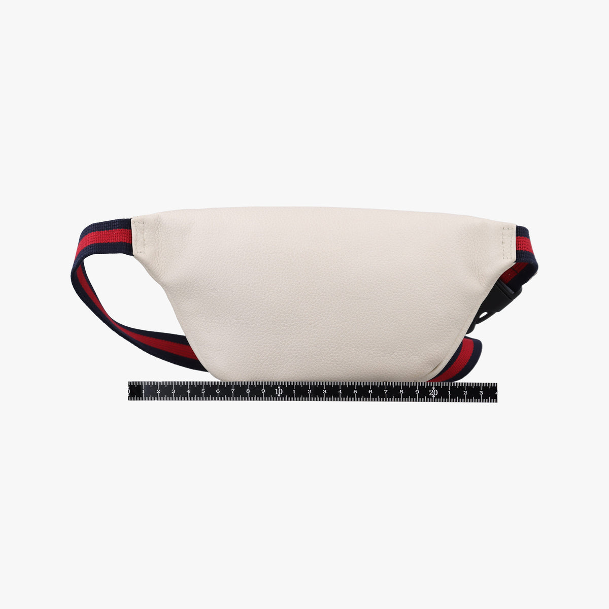 Pre-owned Gucci Print White Leather 527792 bum bag/waist bag | stylenewstar