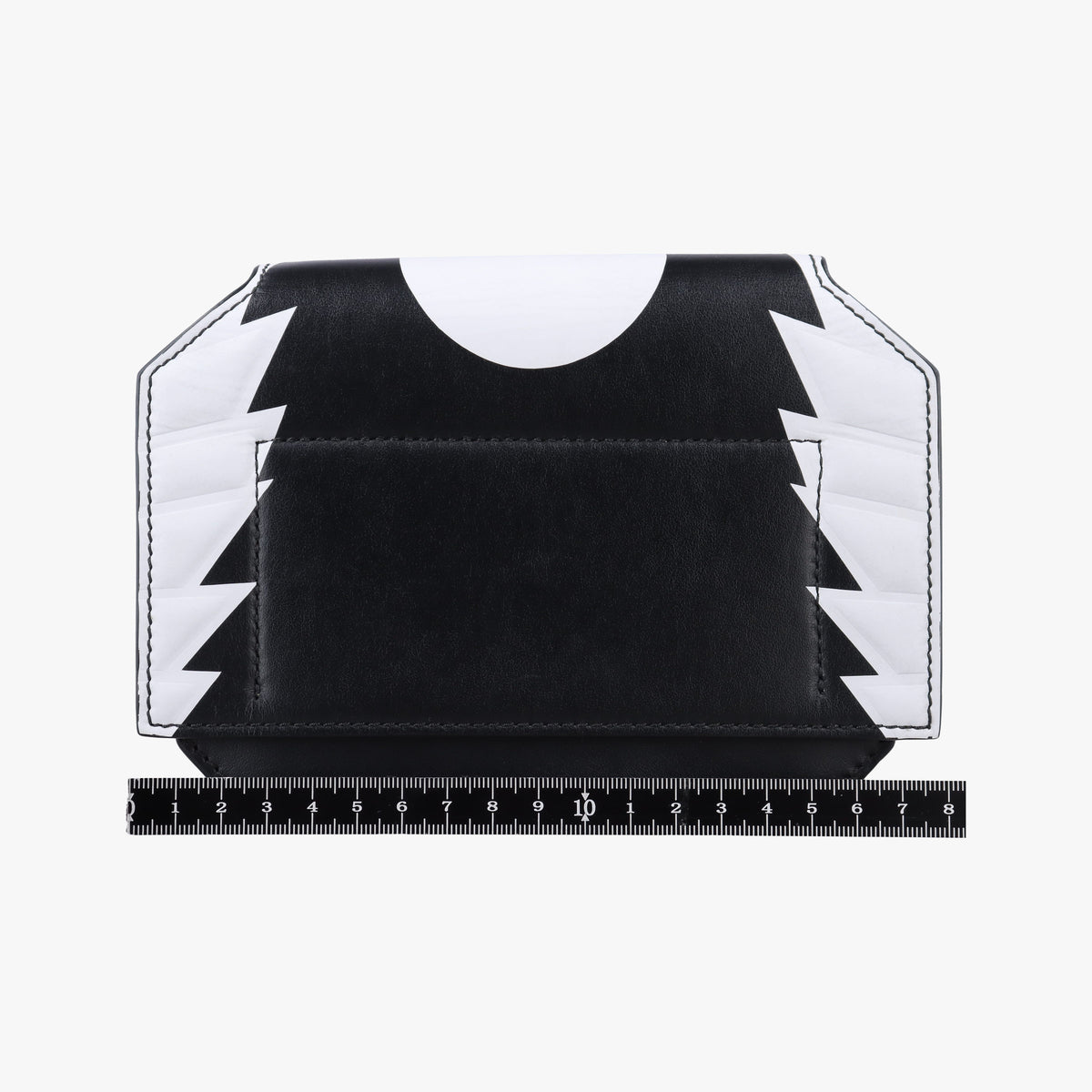 Vintage Givenchy Bow cut Star Black x White Leather  shoulderbag | stylenewstar