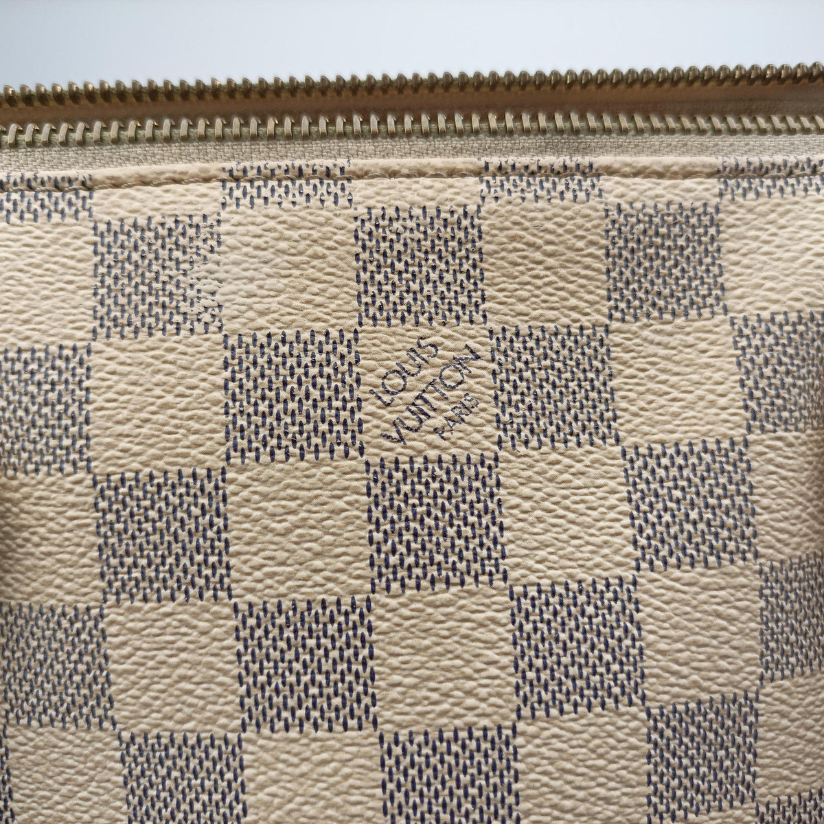 Vintage Louis Vuitton TOTALLY PM Azur Damier Canvas N51261 shoulderbag | stylenewstar