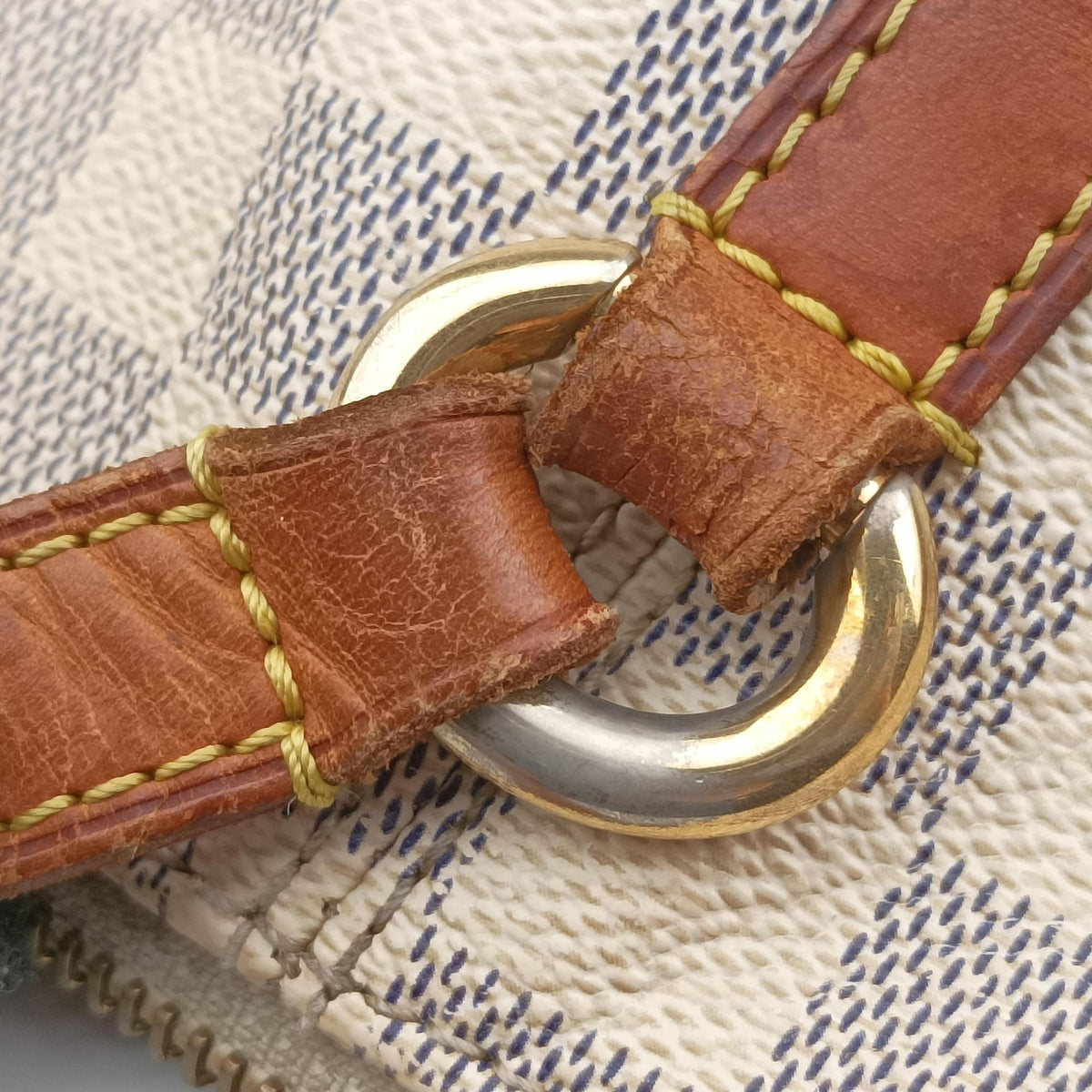 Vintage Louis Vuitton TOTALLY PM Azur Damier Canvas N51261 shoulderbag | stylenewstar
