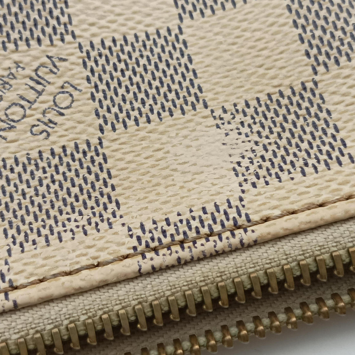 Vintage Louis Vuitton TOTALLY PM Azur Damier Canvas N51261 shoulderbag | stylenewstar