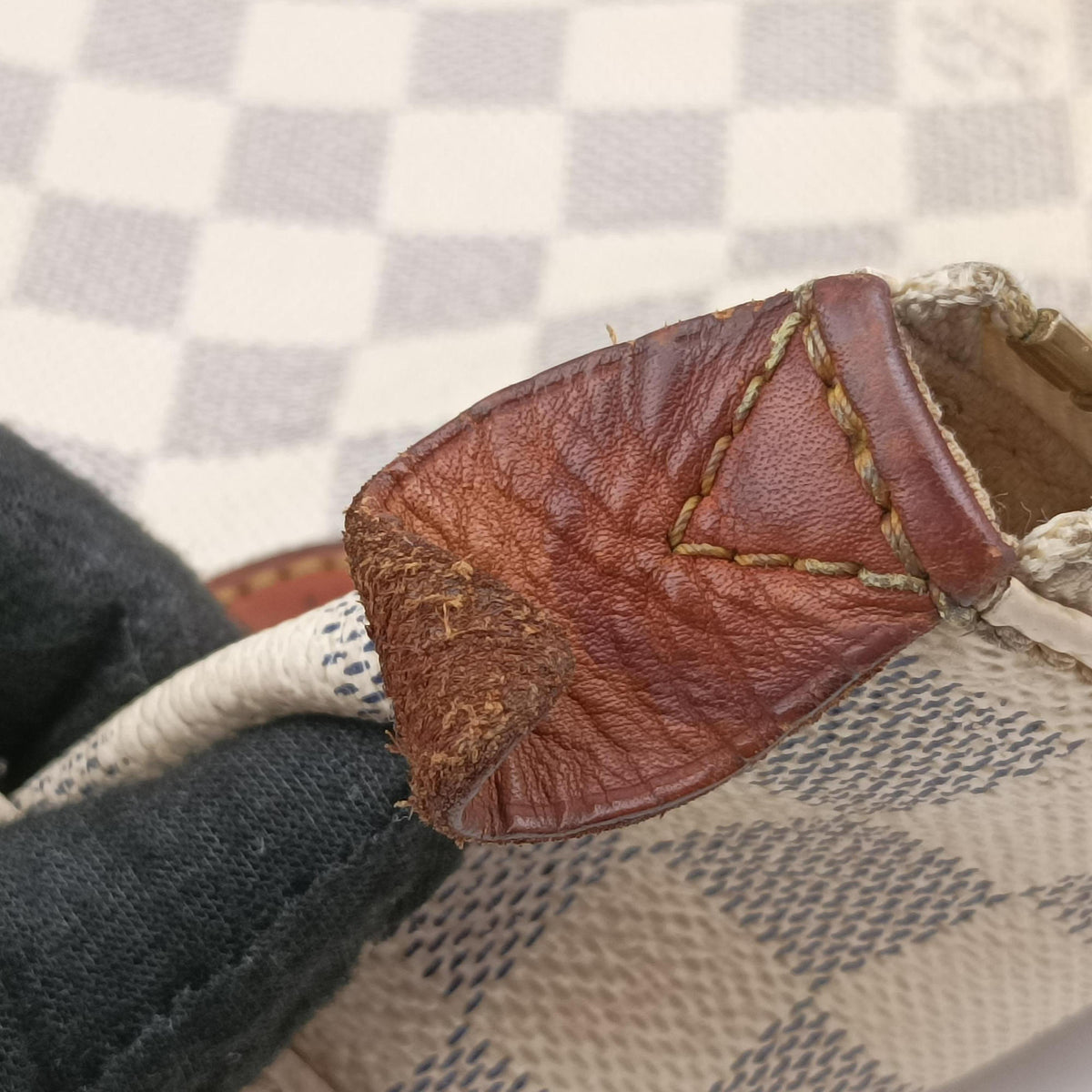 Vintage Louis Vuitton TOTALLY PM Azur Damier Canvas N51261 shoulderbag | stylenewstar