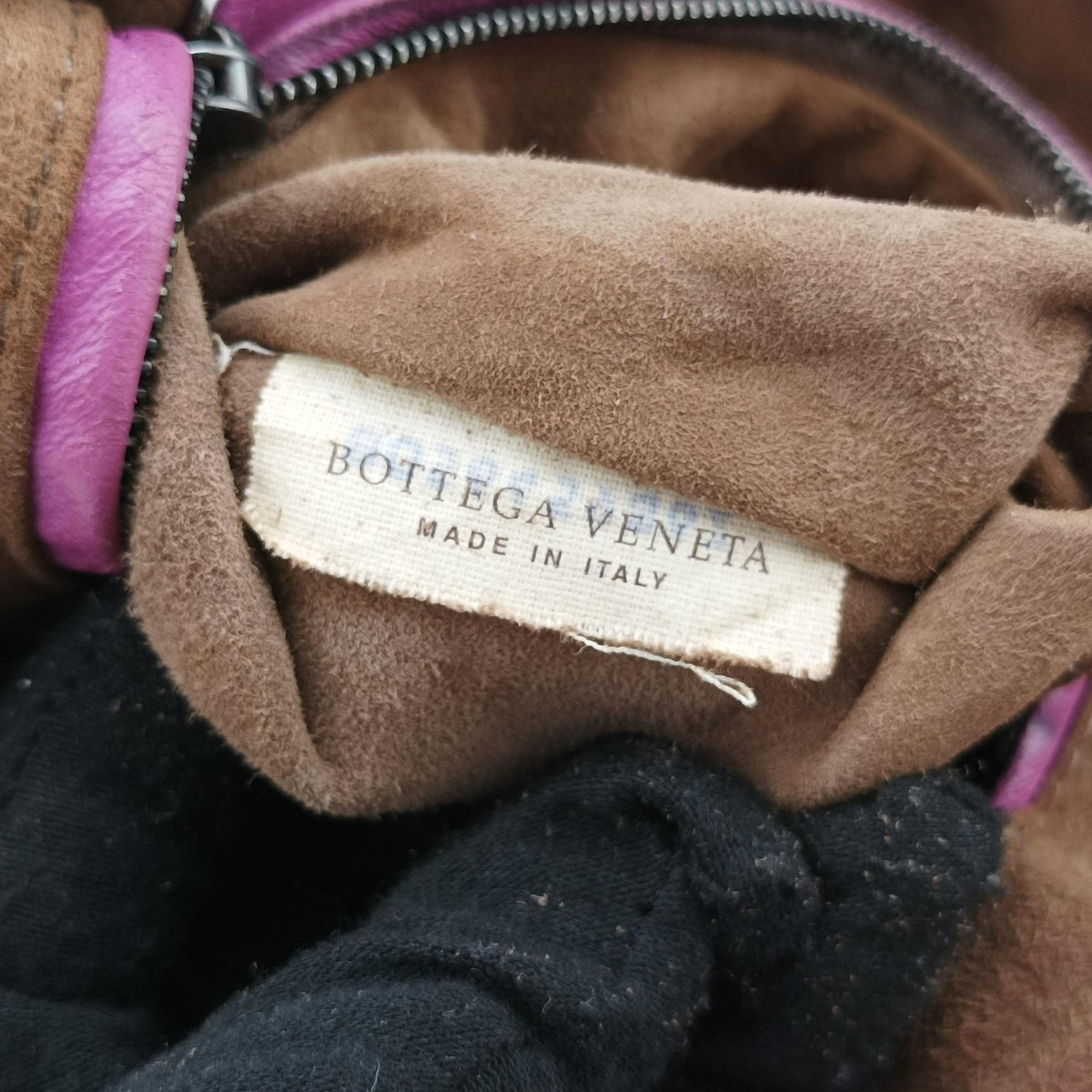 Secondhand Bottega Veneta NODINI Intrecciato Purple lambskin  shoulderbag | stylenewstar