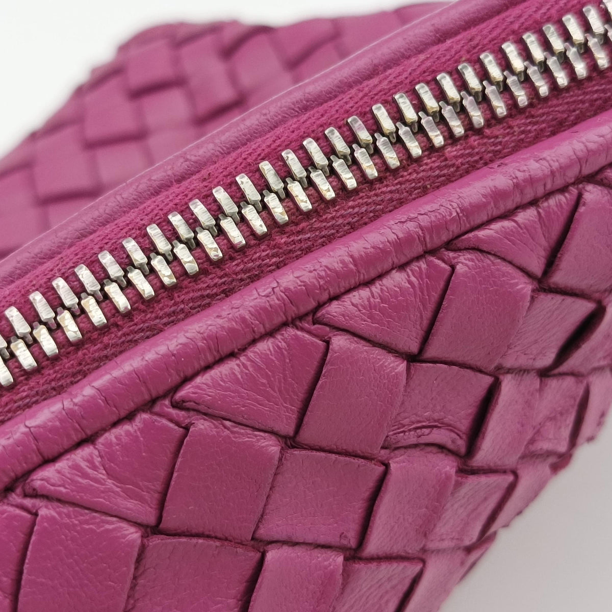 Secondhand Bottega Veneta NODINI Intrecciato Purple lambskin  shoulderbag | stylenewstar