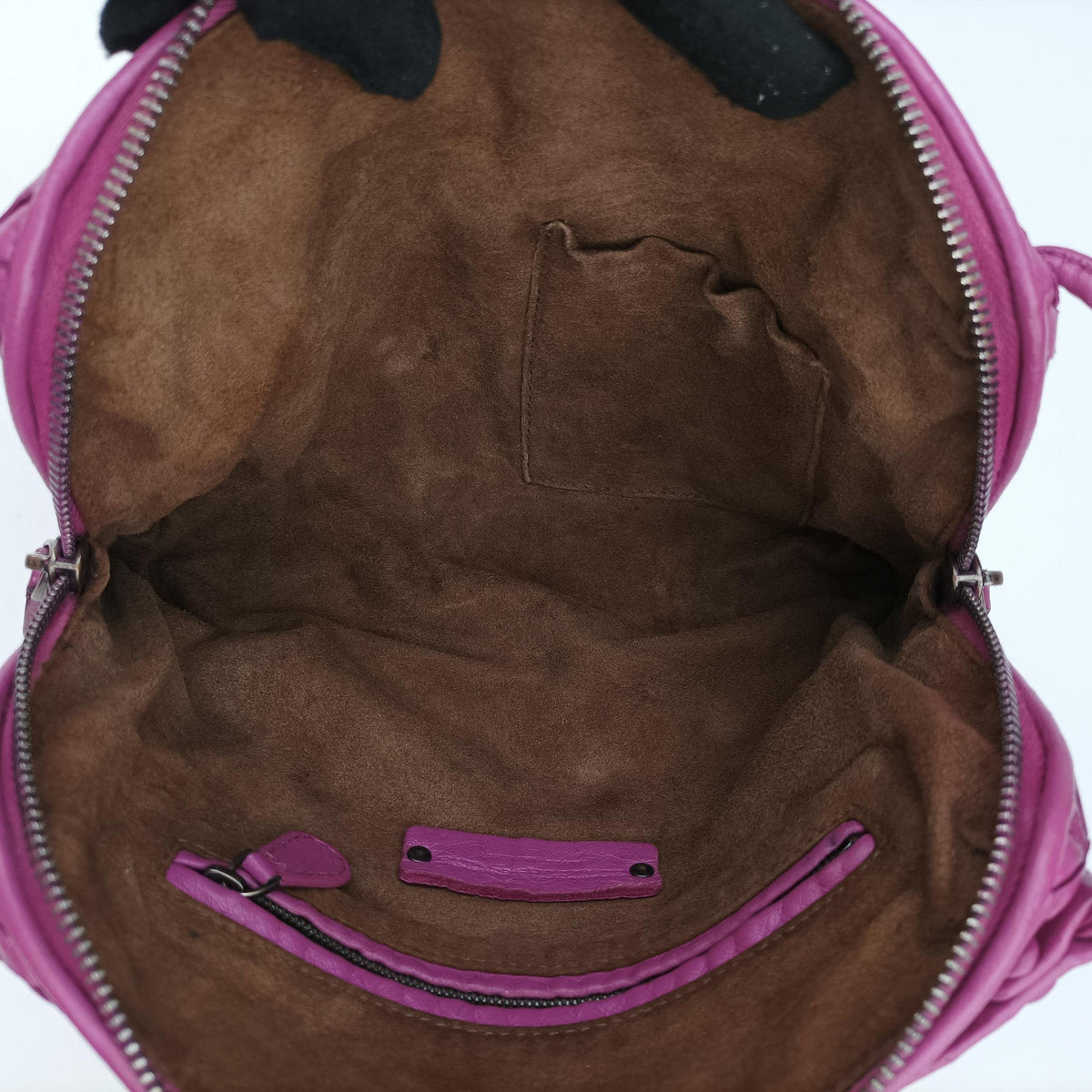 Secondhand Bottega Veneta NODINI Intrecciato Purple lambskin  shoulderbag | stylenewstar