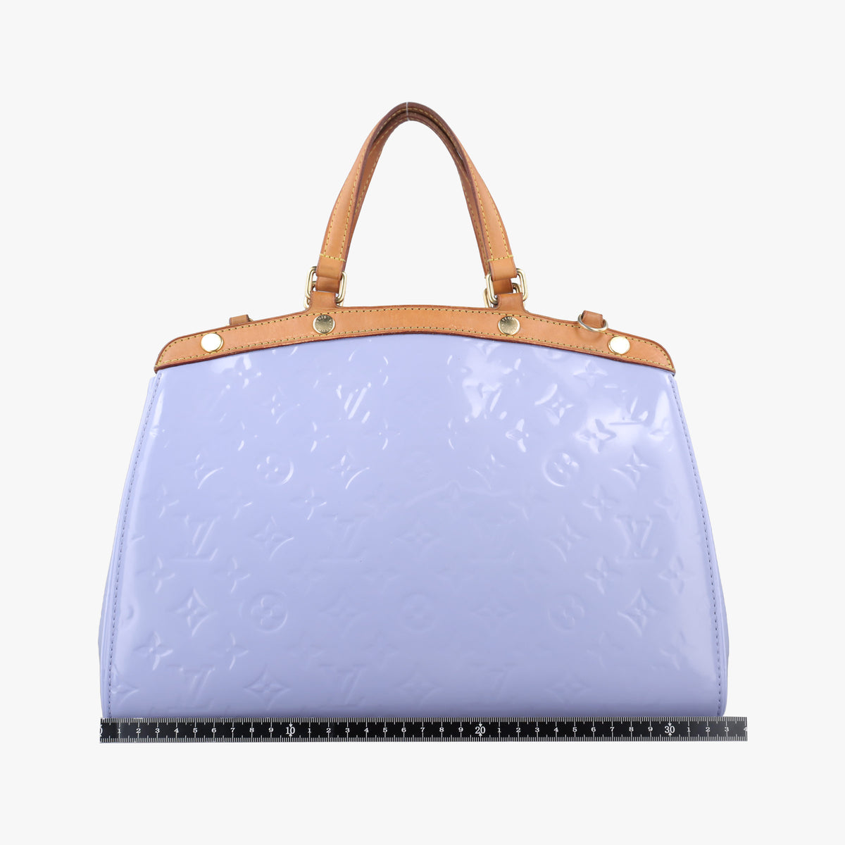 Pre-owned Louis Vuitton Brea MM Lilas Vernis M90107 shoulderbag | stylenewstar