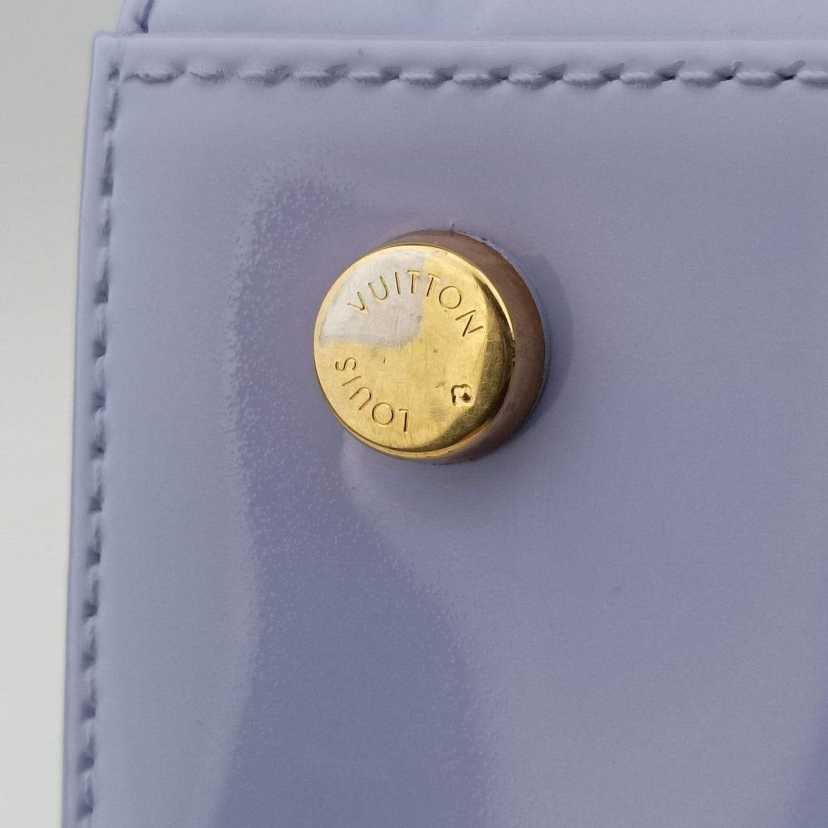 Pre-owned Louis Vuitton Brea MM Lilas Vernis M90107 shoulderbag | stylenewstar