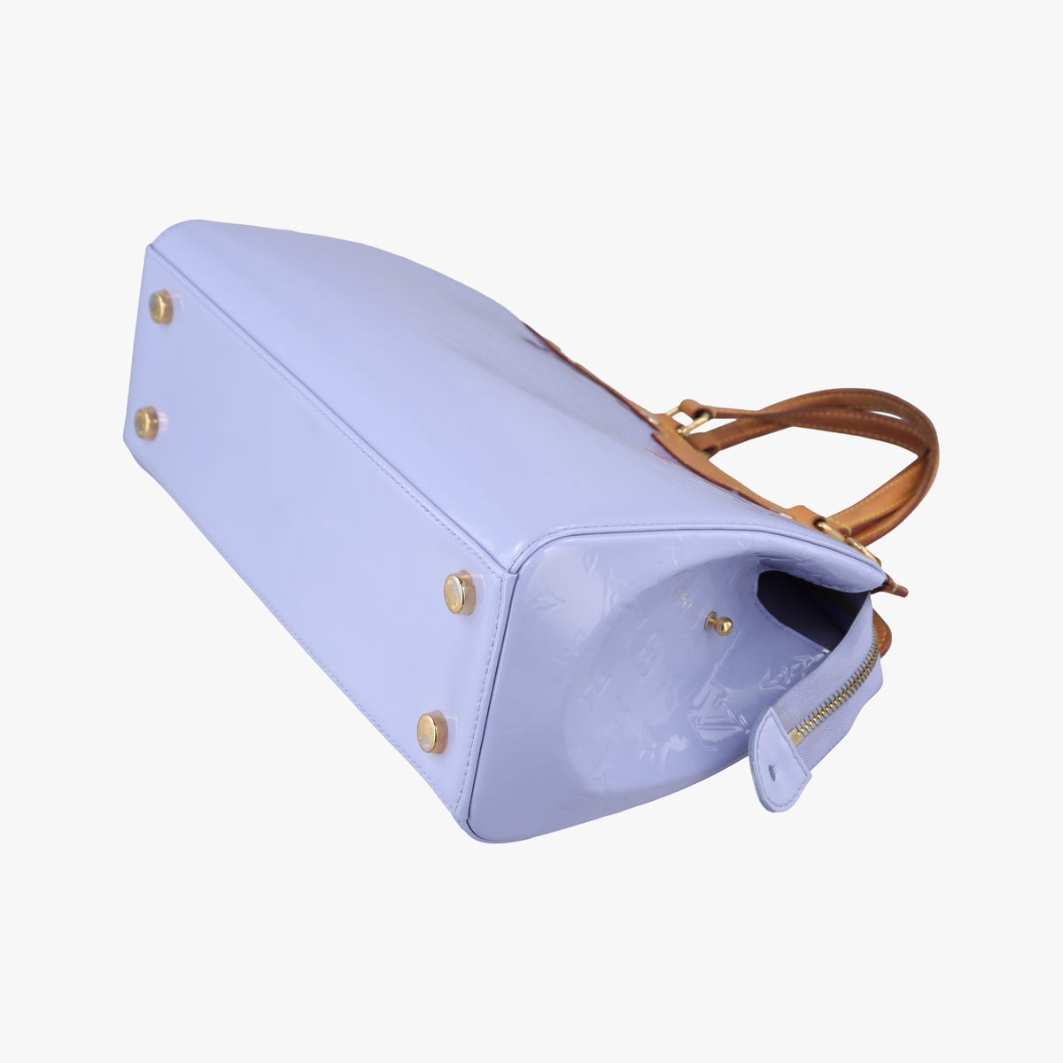 Pre-owned Louis Vuitton Brea MM Lilas Vernis M90107 shoulderbag | stylenewstar