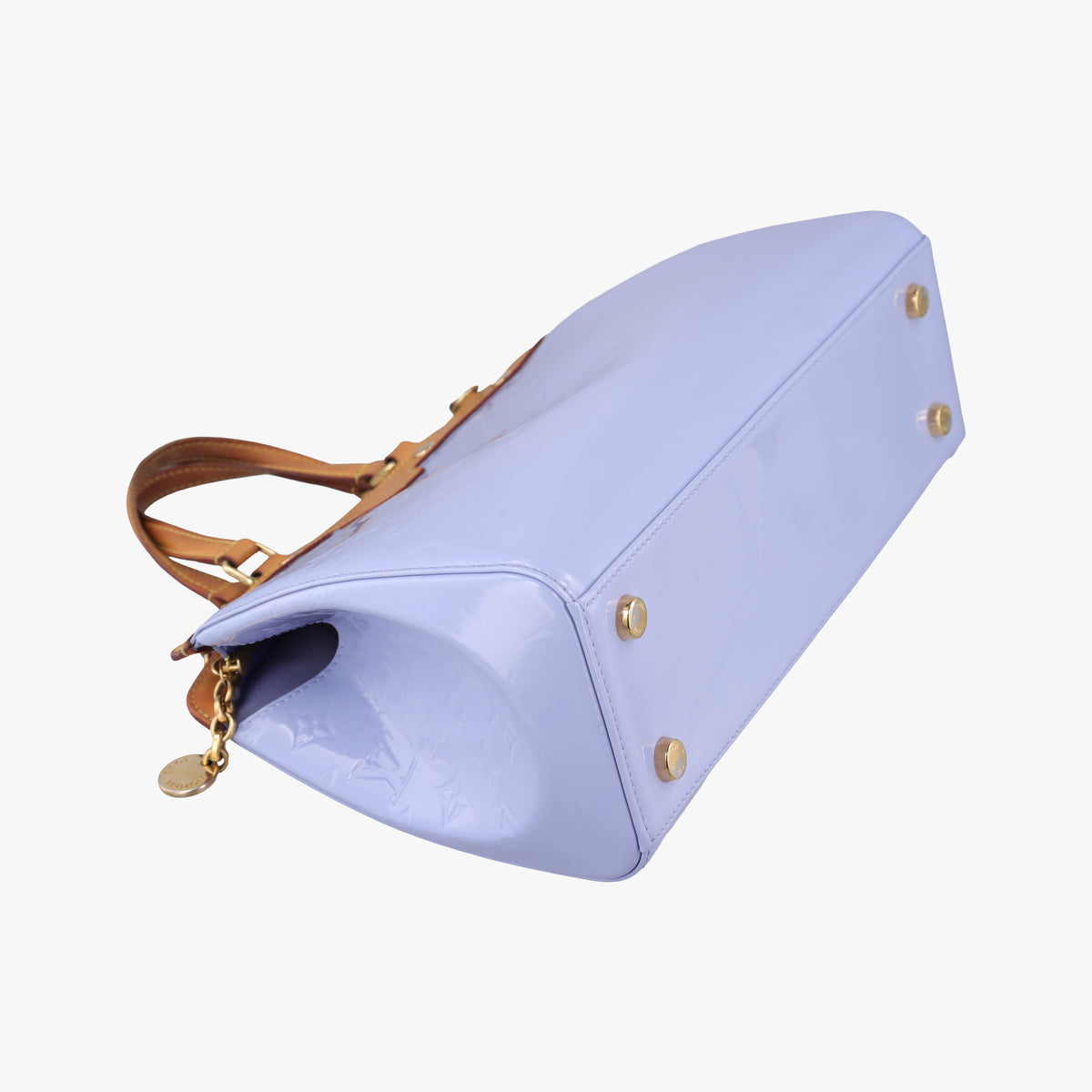 Pre-owned Louis Vuitton Brea MM Lilas Vernis M90107 shoulderbag | stylenewstar
