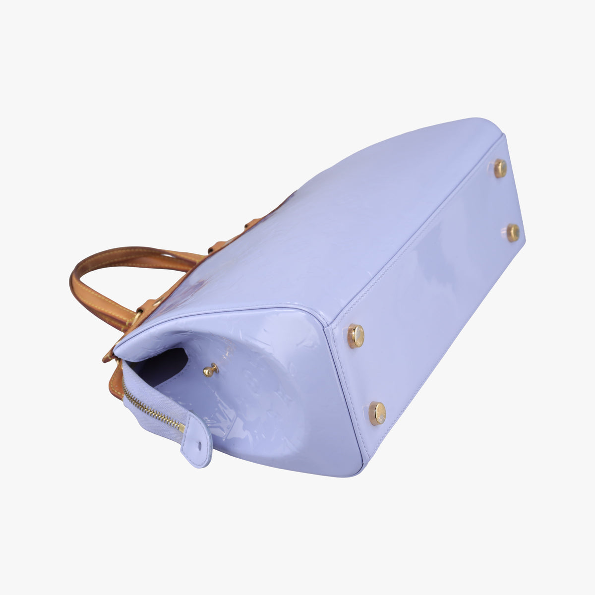 Pre-owned Louis Vuitton Brea MM Lilas Vernis M90107 shoulderbag | stylenewstar