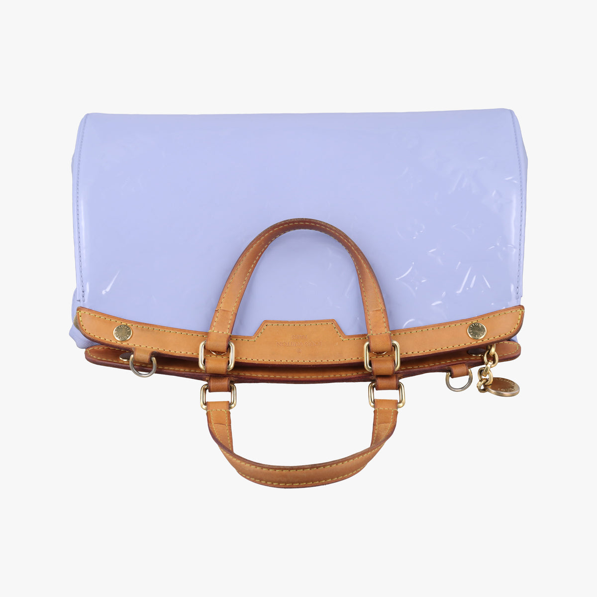 Pre-owned Louis Vuitton Brea MM Lilas Vernis M90107 shoulderbag | stylenewstar