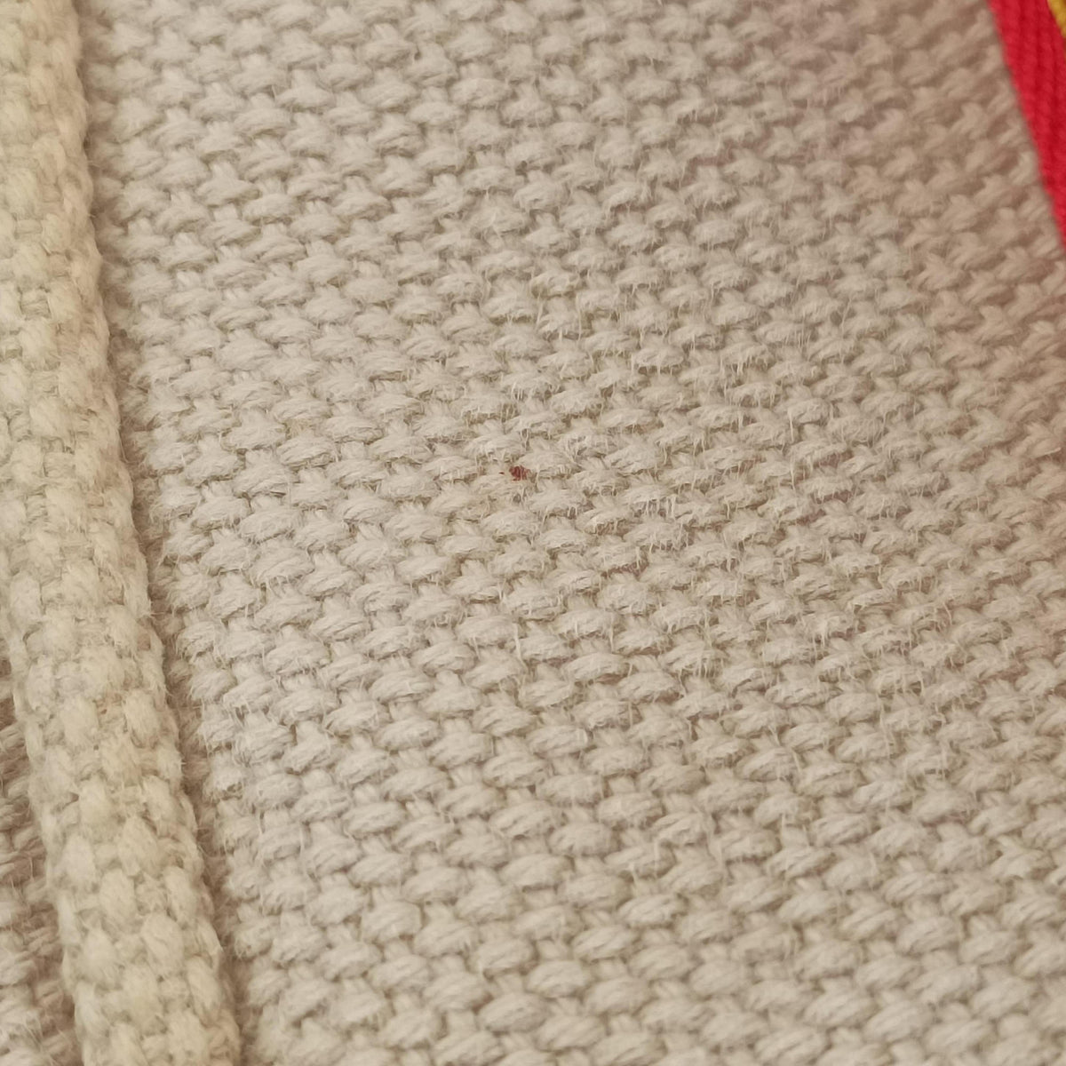 Secondhand Louis Vuitton Kaba MM Antigua Beige x Red Canvas M40035 handbag | stylenewstar