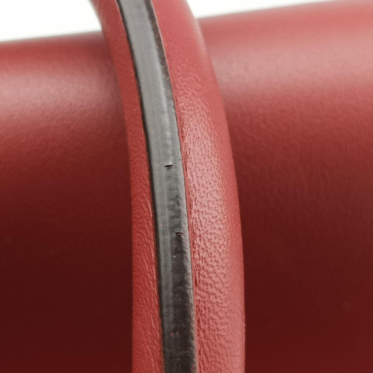 Pre-owned Ferragamo Studio Red Leather 21H159 shoulderbag | stylenewstar