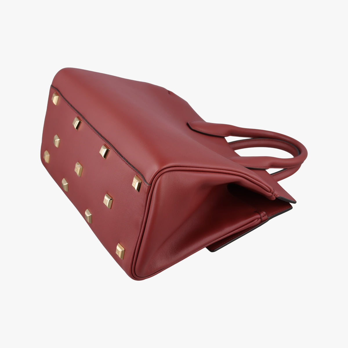 Vintage Ferragamo Studio Red Leather 21H159 shoulderbag | stylenewstar