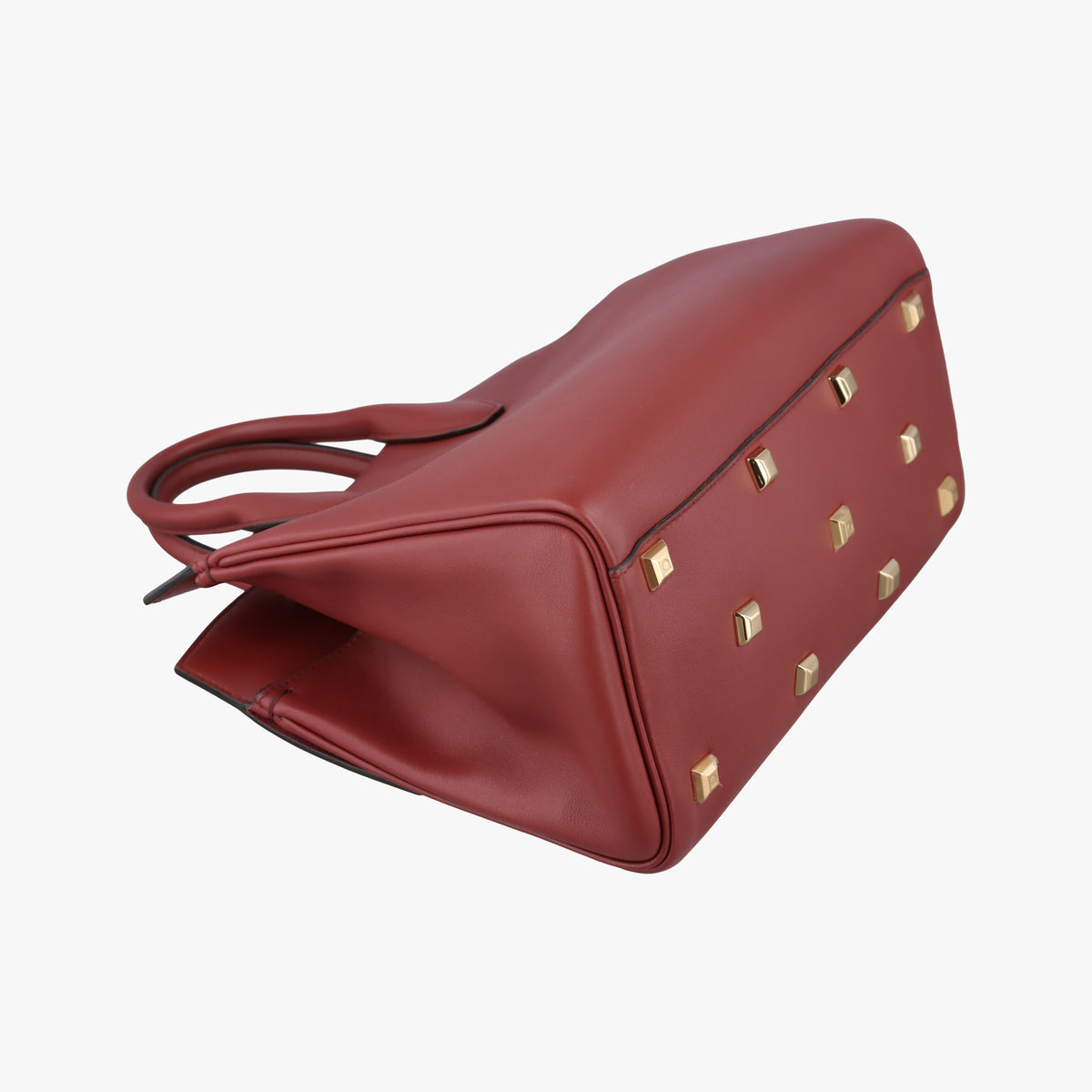 Vintage Ferragamo Studio Red Leather 21H159 shoulderbag | stylenewstar
