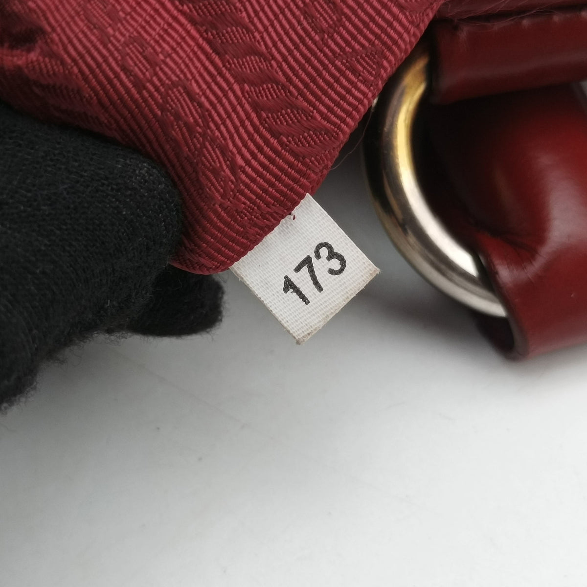 Pre-owned Prada Boston Bag Red Leather BL0821 shoulderbag | stylenewstar