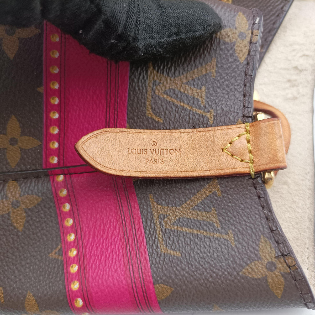 Pre-owned Louis Vuitton NeoNoe brown×Multicolor Monogram Summer Trunk Canvas M40649 shoulderbag | stylenewstar
