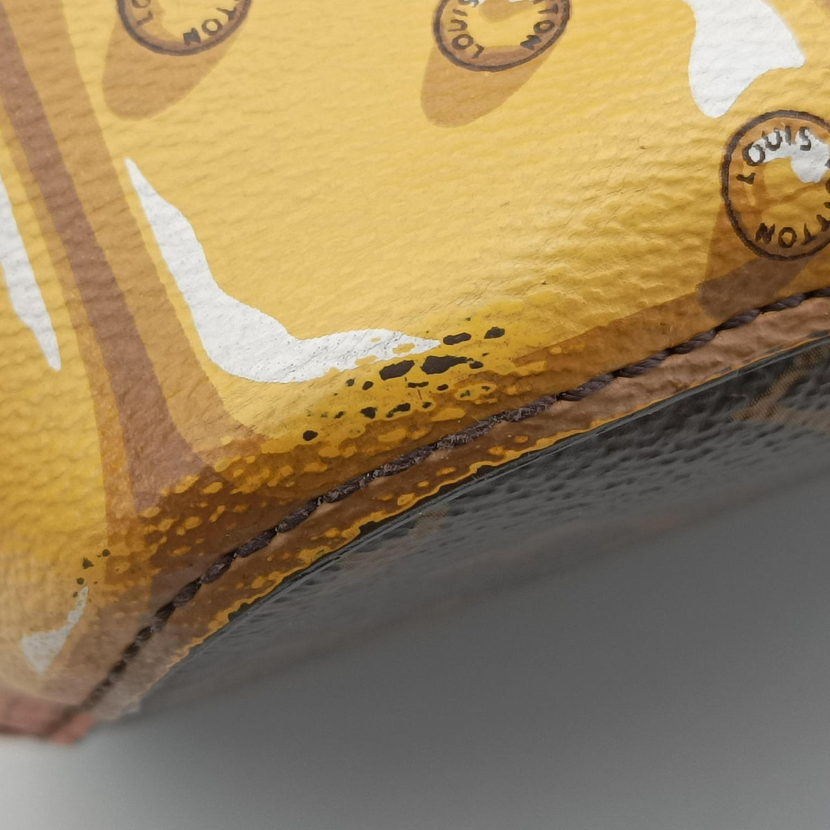 Pre-owned Louis Vuitton NeoNoe brown×Multicolor Monogram Summer Trunk Canvas M40649 shoulderbag | stylenewstar