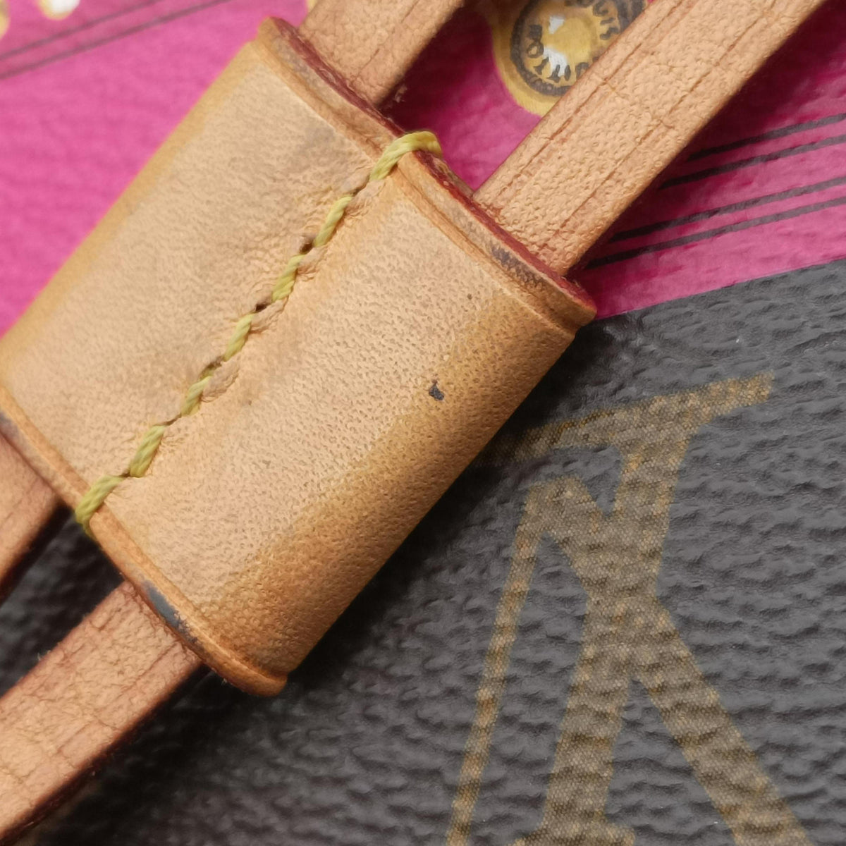 Pre-owned Louis Vuitton NeoNoe brown×Multicolor Monogram Summer Trunk Canvas M40649 shoulderbag | stylenewstar