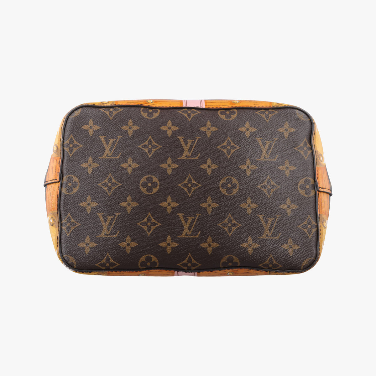 Pre-owned Louis Vuitton NeoNoe brown×Multicolor Monogram Summer Trunk Canvas M40649 shoulderbag | stylenewstar