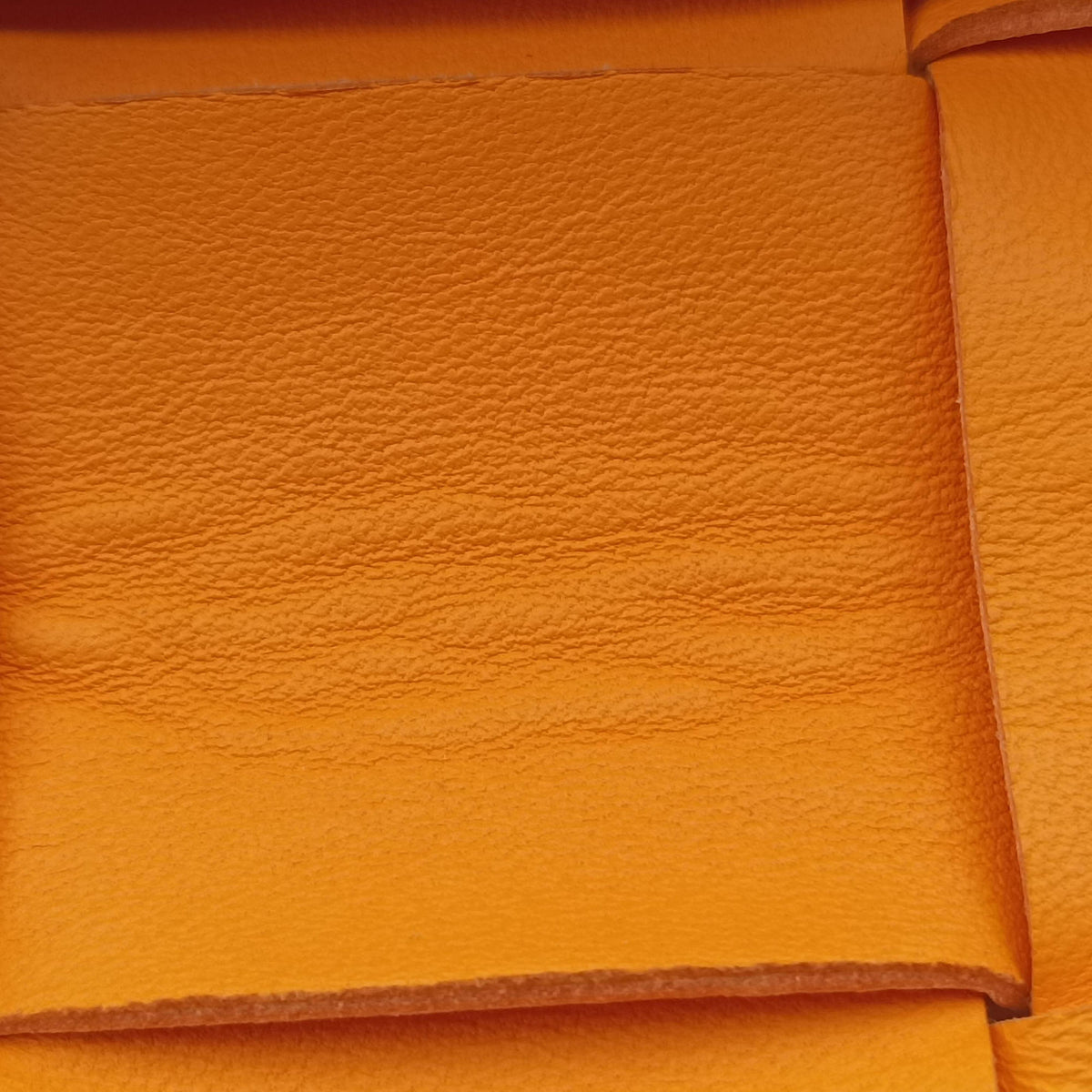 Pre-owned Bottega Veneta candy cassette Orange lambskin  shoulderbag | stylenewstar