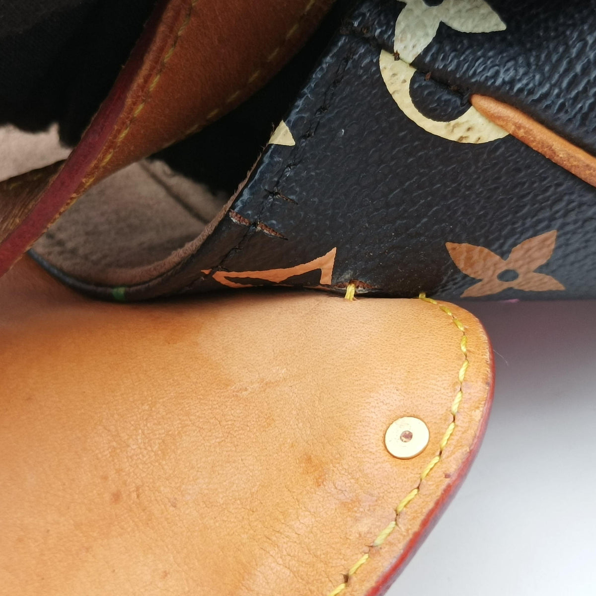Secondhand Louis Vuitton Sologne Noir Monogram Multicolor M92639 shoulderbag | stylenewstar