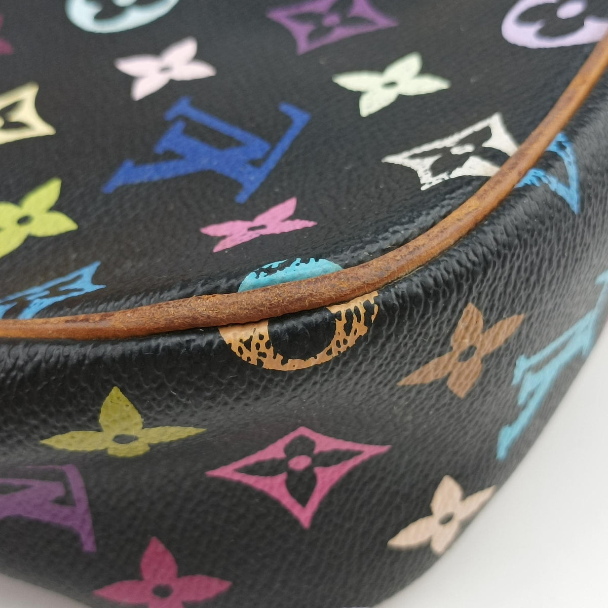 Secondhand Louis Vuitton Sologne Noir Monogram Multicolor M92639 shoulderbag | stylenewstar
