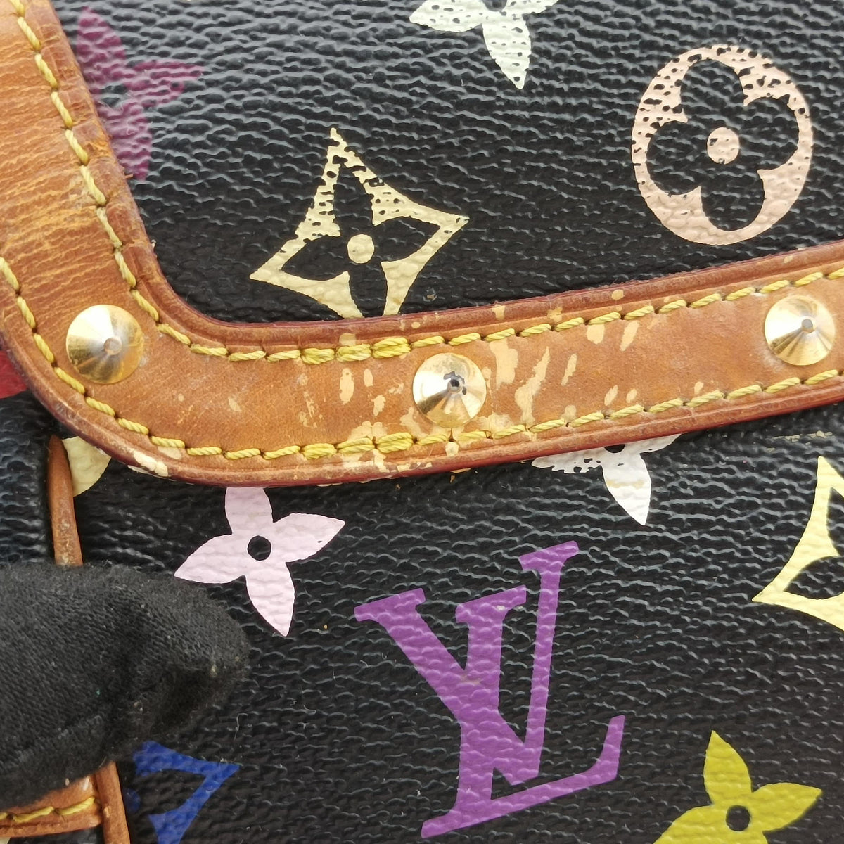 Secondhand Louis Vuitton Sologne Noir Monogram Multicolor M92639 shoulderbag | stylenewstar
