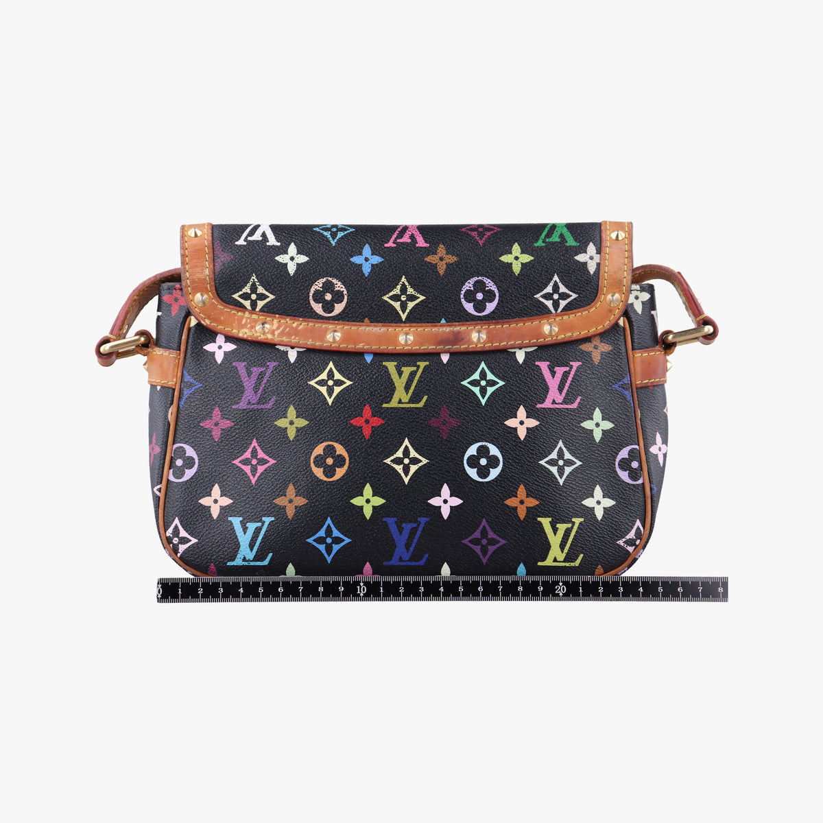 Pre-owned Louis Vuitton Sologne Noir Monogram Multicolor M92639 shoulderbag | stylenewstar