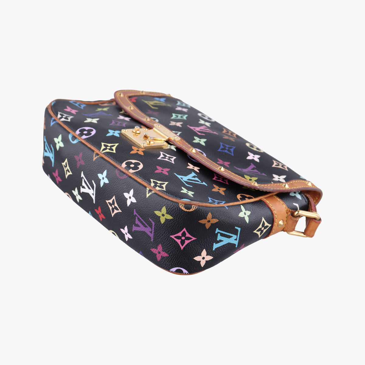 Secondhand Louis Vuitton Sologne Noir Monogram Multicolor M92639 shoulderbag | stylenewstar