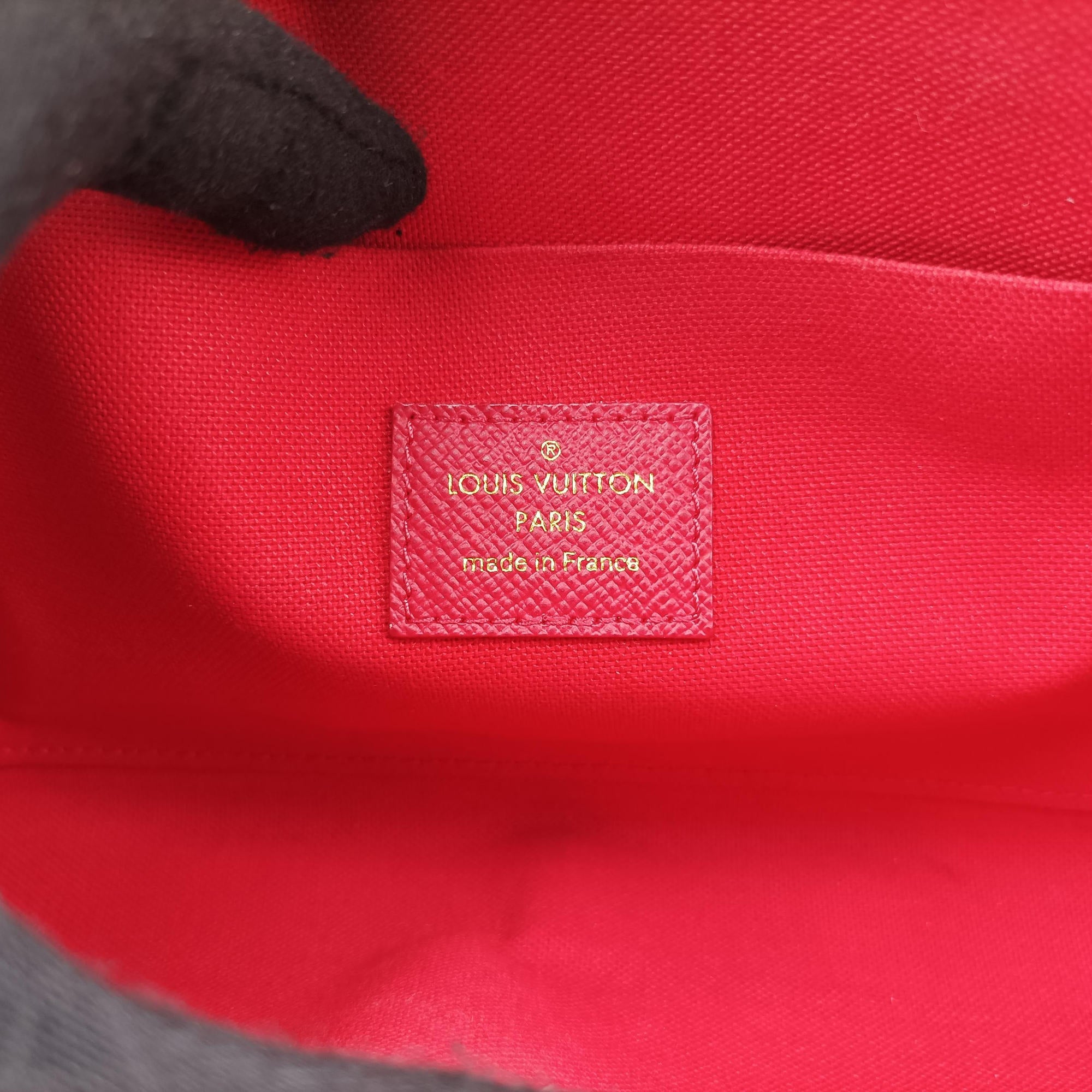 Pre-owned Louis Vuitton Felicie Pochette Brown×Multicolor Monogram Canvas M62145 shoulderbag | stylenewstar