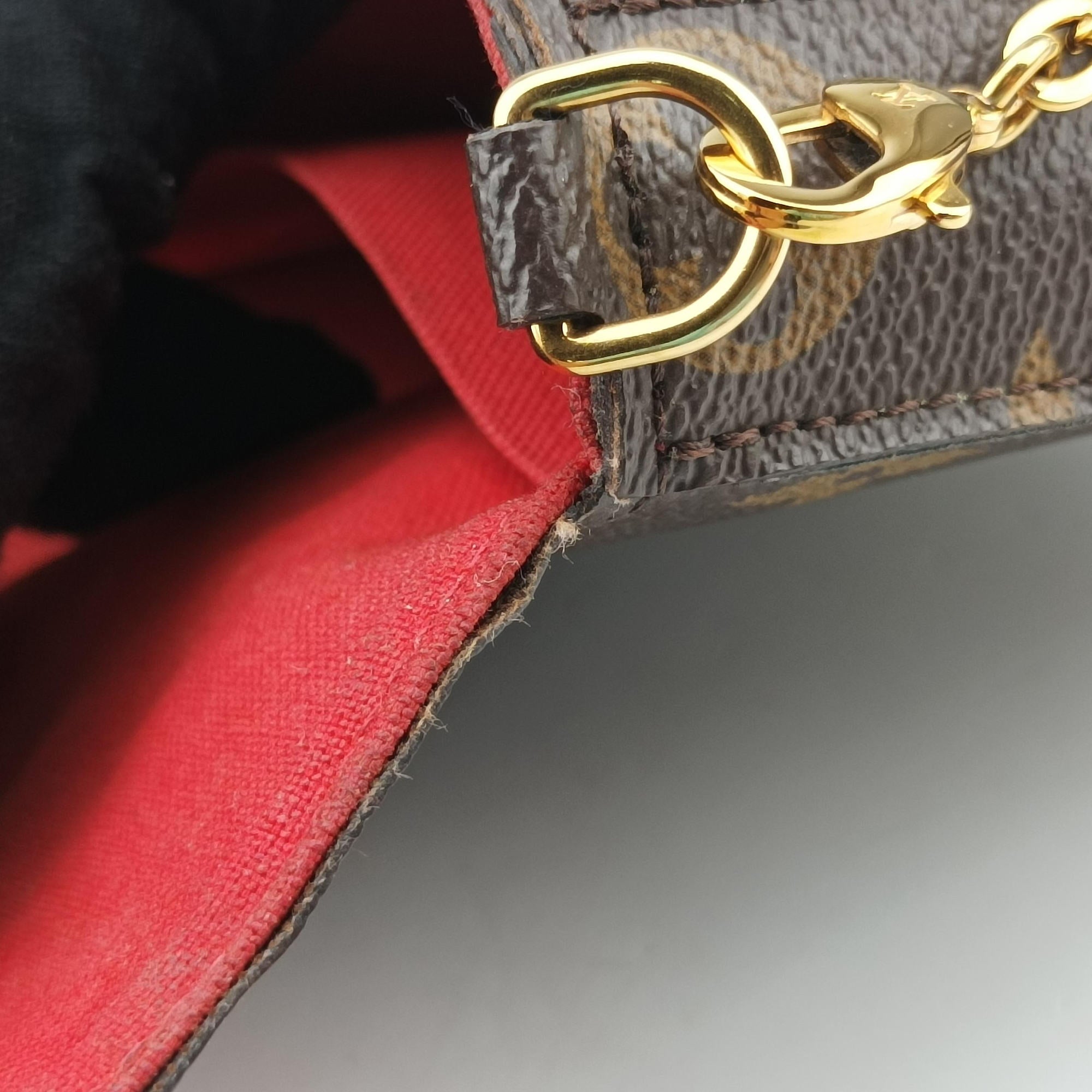 Pre-owned Louis Vuitton Felicie Pochette Brown×Multicolor Monogram Canvas M62145 shoulderbag | stylenewstar