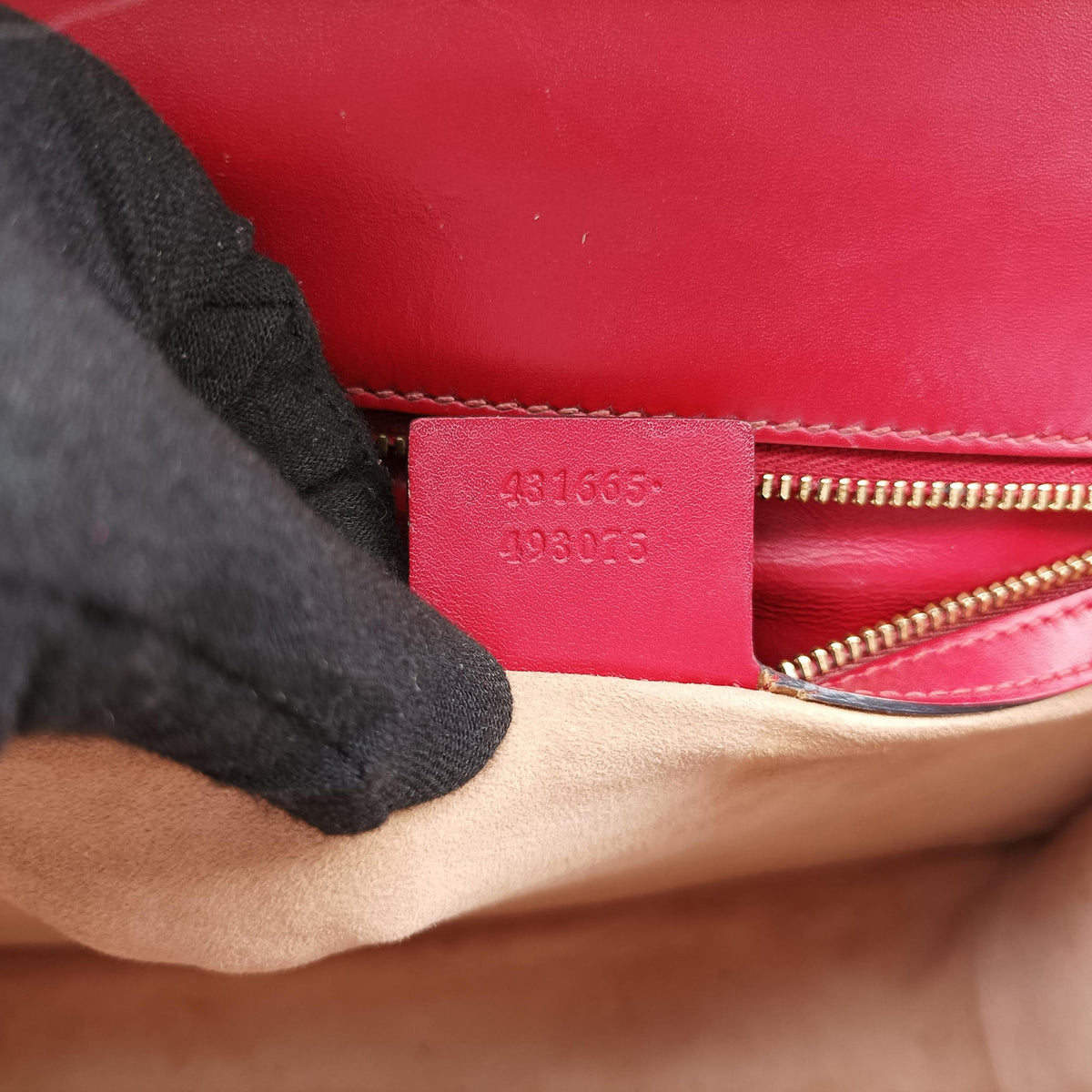 Pre-owned Gucci Sylvie Red Leather 431665 shoulderbag | stylenewstar