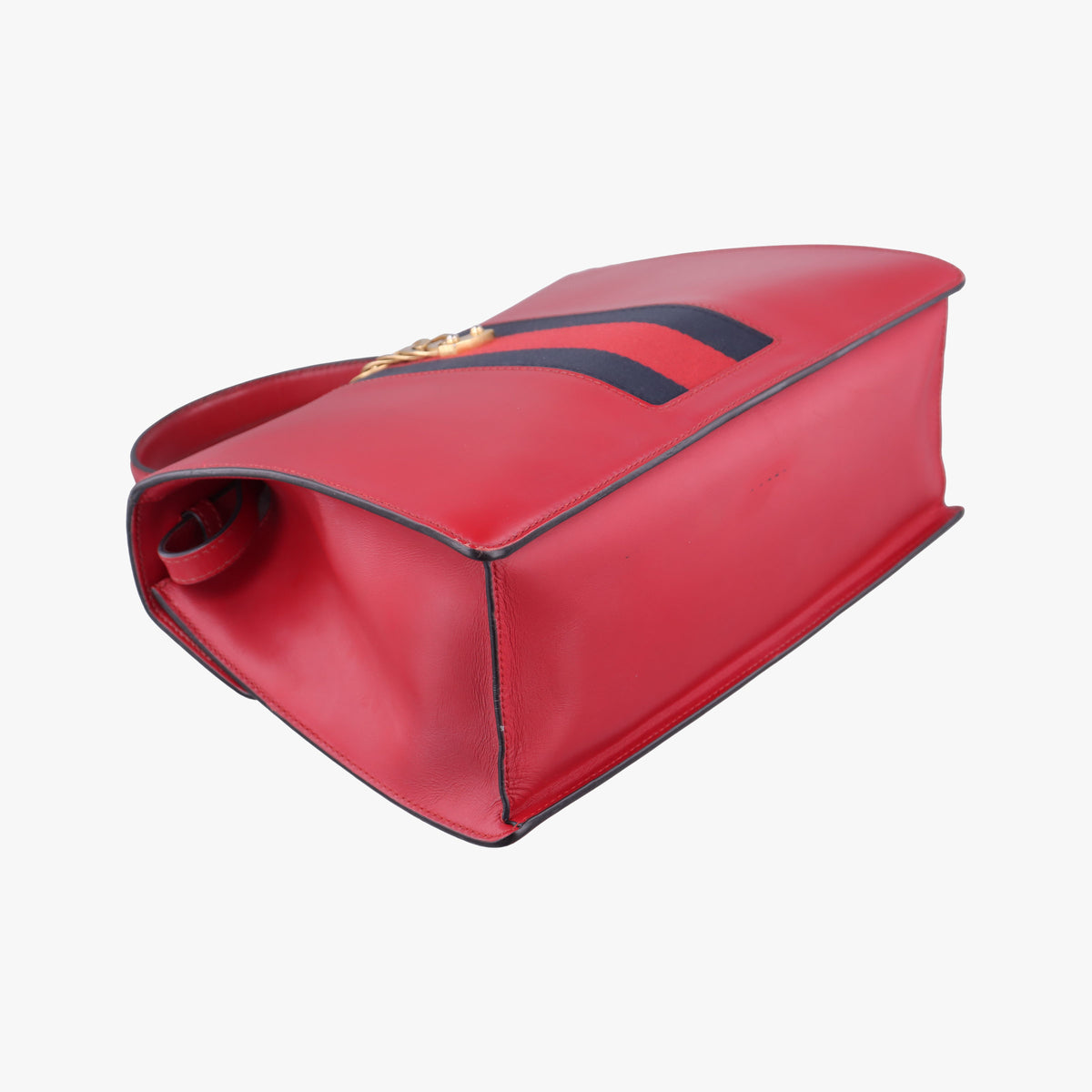 Pre-owned Gucci Sylvie Red Leather 431665 shoulderbag | stylenewstar