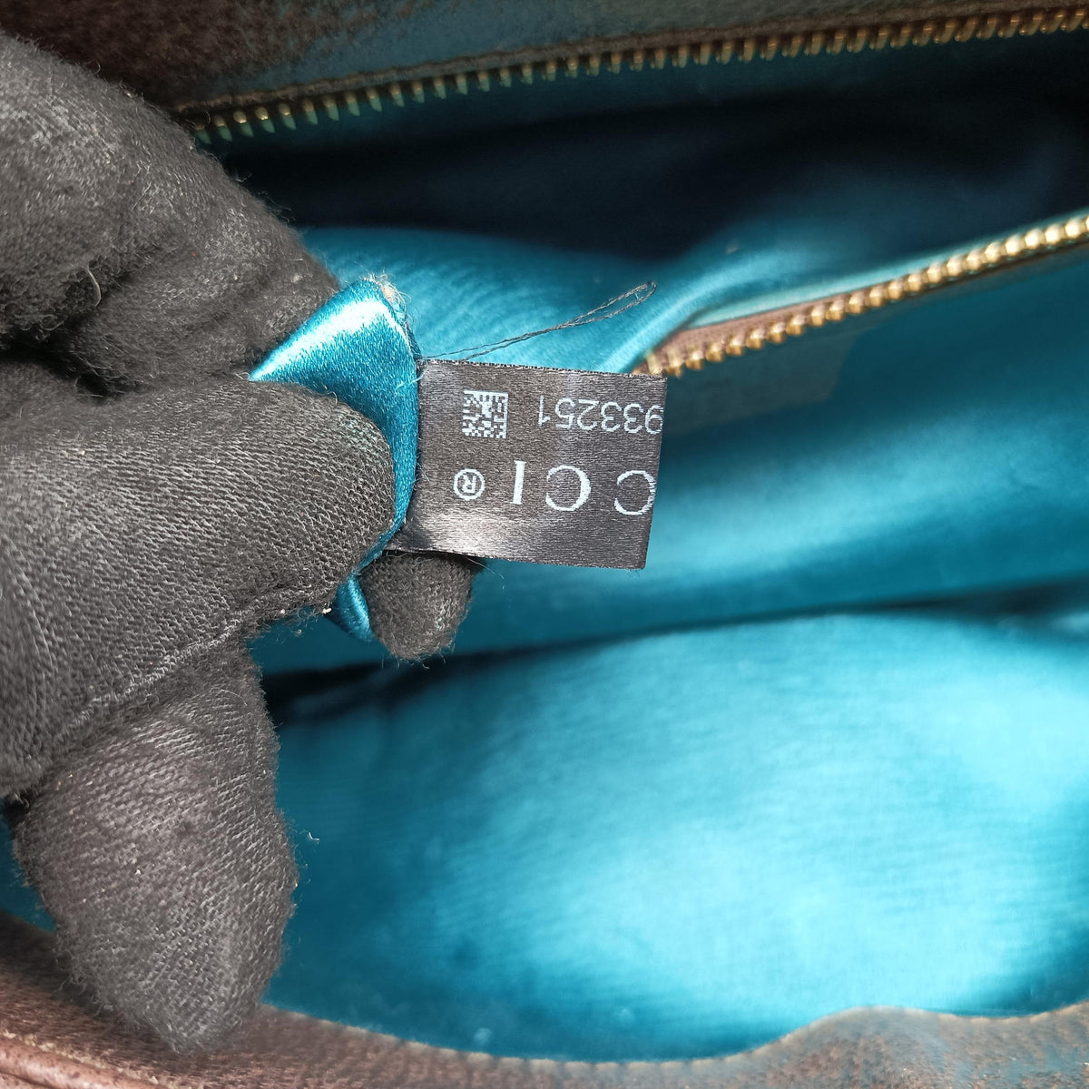 Pre-owned Gucci Ophidia Beige×brown PVC coated canvas×Leather 503876 shoulderbag | stylenewstar
