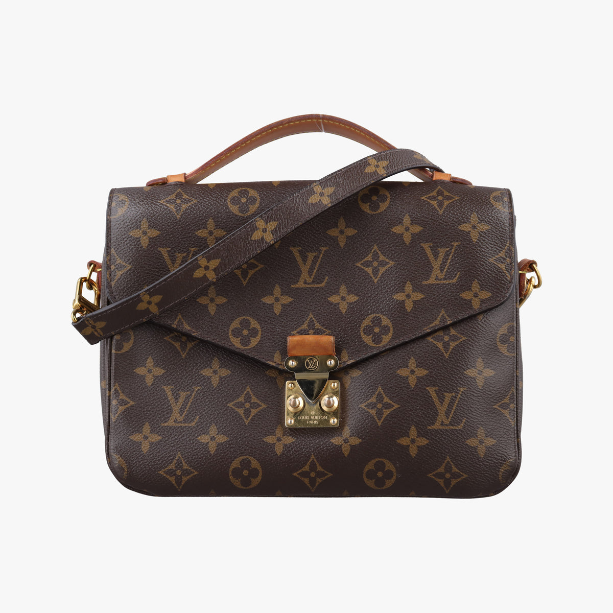 Secondhand Louis Vuitton Pochette Metis MM Brown Monogram Canvas M44875 shoulderbag | stylenewstar