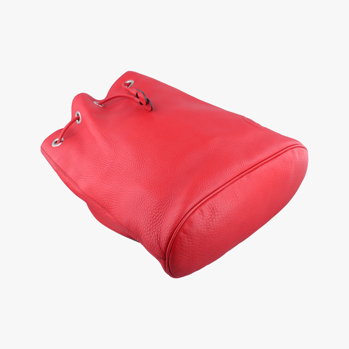 Pre-owned Gucci Soho Red Leather 368588 backpack/rucksack | stylenewstar