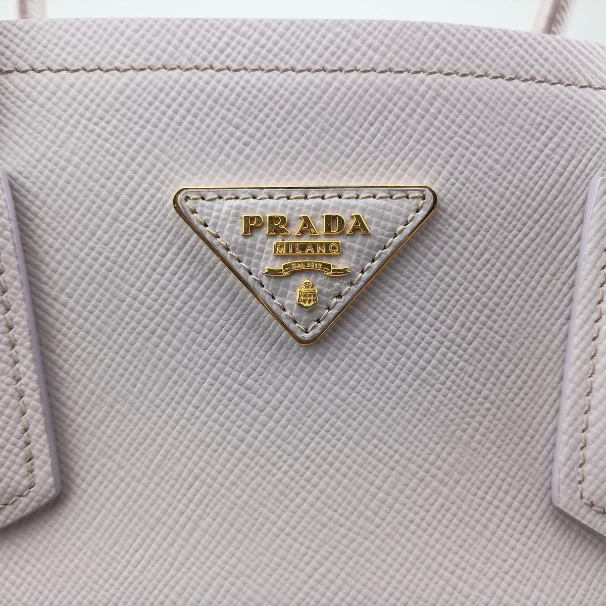 Vintage Prada Double Cuir Purple SAFFIANO Leather 1BG775 shoulderbag | stylenewstar