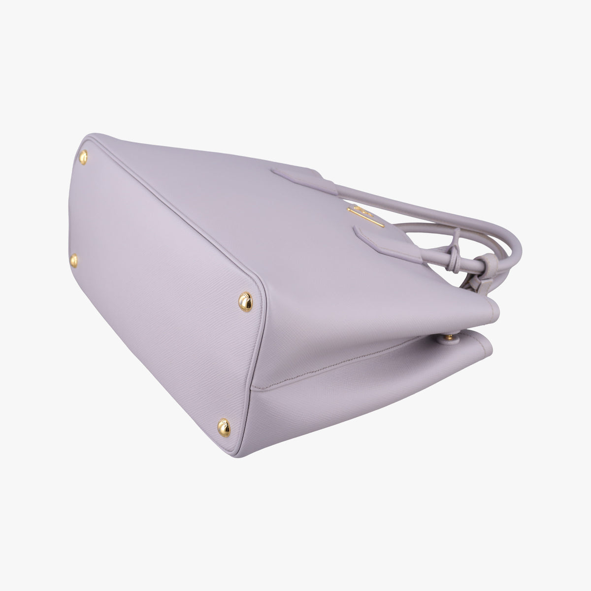 Vintage Prada Double Cuir Purple SAFFIANO Leather 1BG775 shoulderbag | stylenewstar