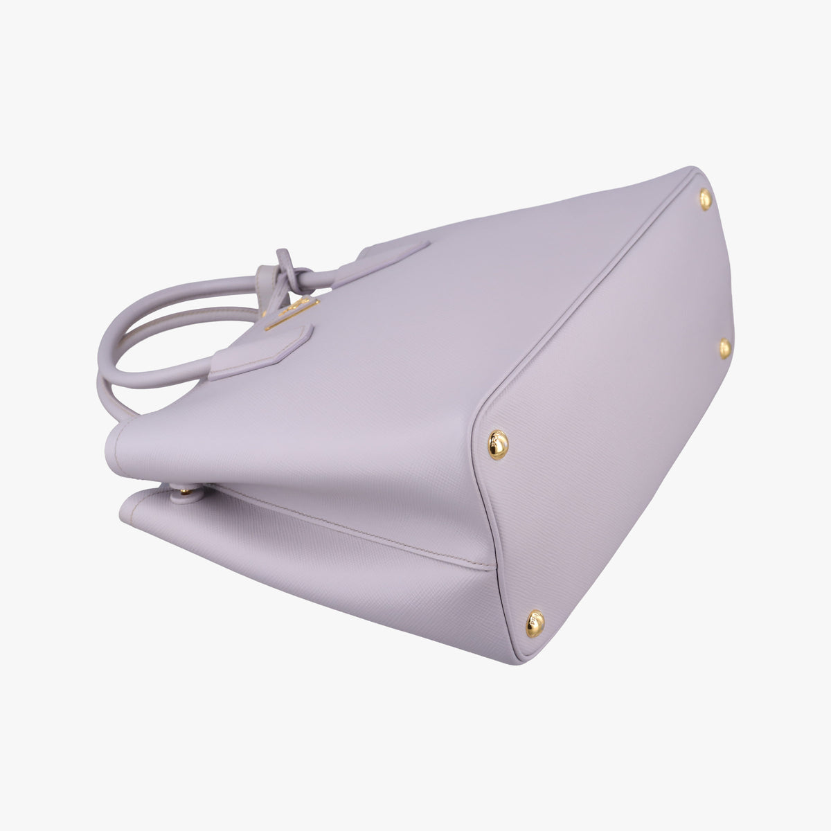 Vintage Prada Double Cuir Purple SAFFIANO Leather 1BG775 shoulderbag | stylenewstar