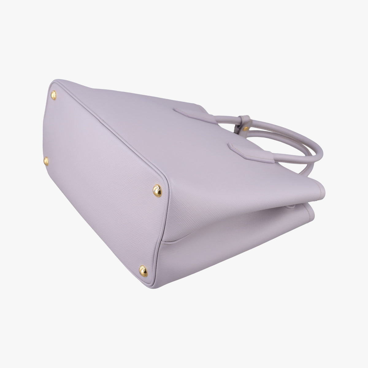 Vintage Prada Double Cuir Purple SAFFIANO Leather 1BG775 shoulderbag | stylenewstar