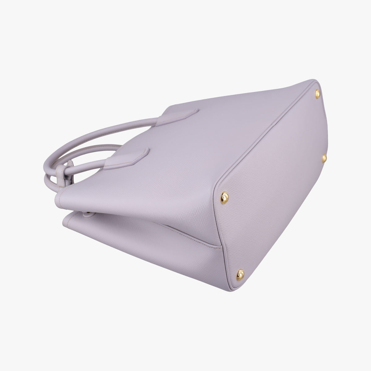 Vintage Prada Double Cuir Purple SAFFIANO Leather 1BG775 shoulderbag | stylenewstar