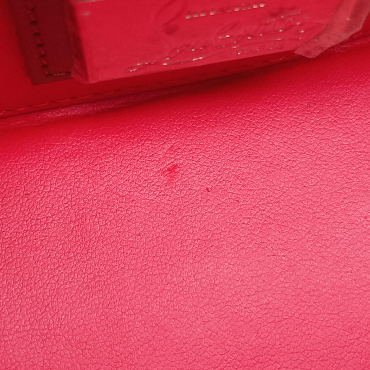 Pre-owned Christian Louboutin Sweet Charity Brown Leather  shoulderbag | stylenewstar