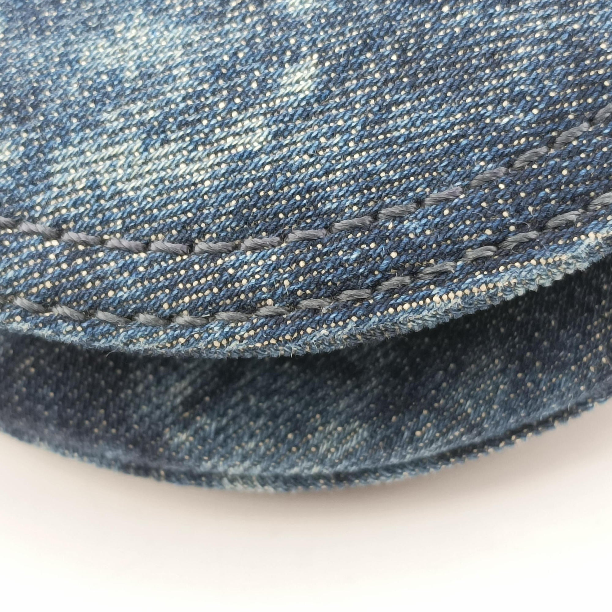 Vintage Christian Dior Saddle Blue denim  handbag | stylenewstar