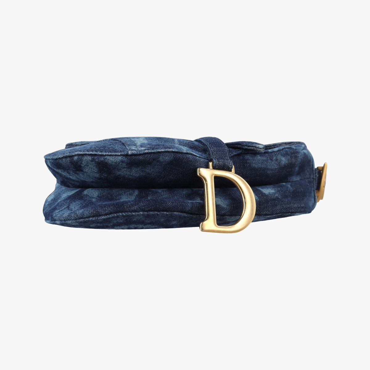 Vintage Christian Dior Saddle Blue denim  handbag | stylenewstar