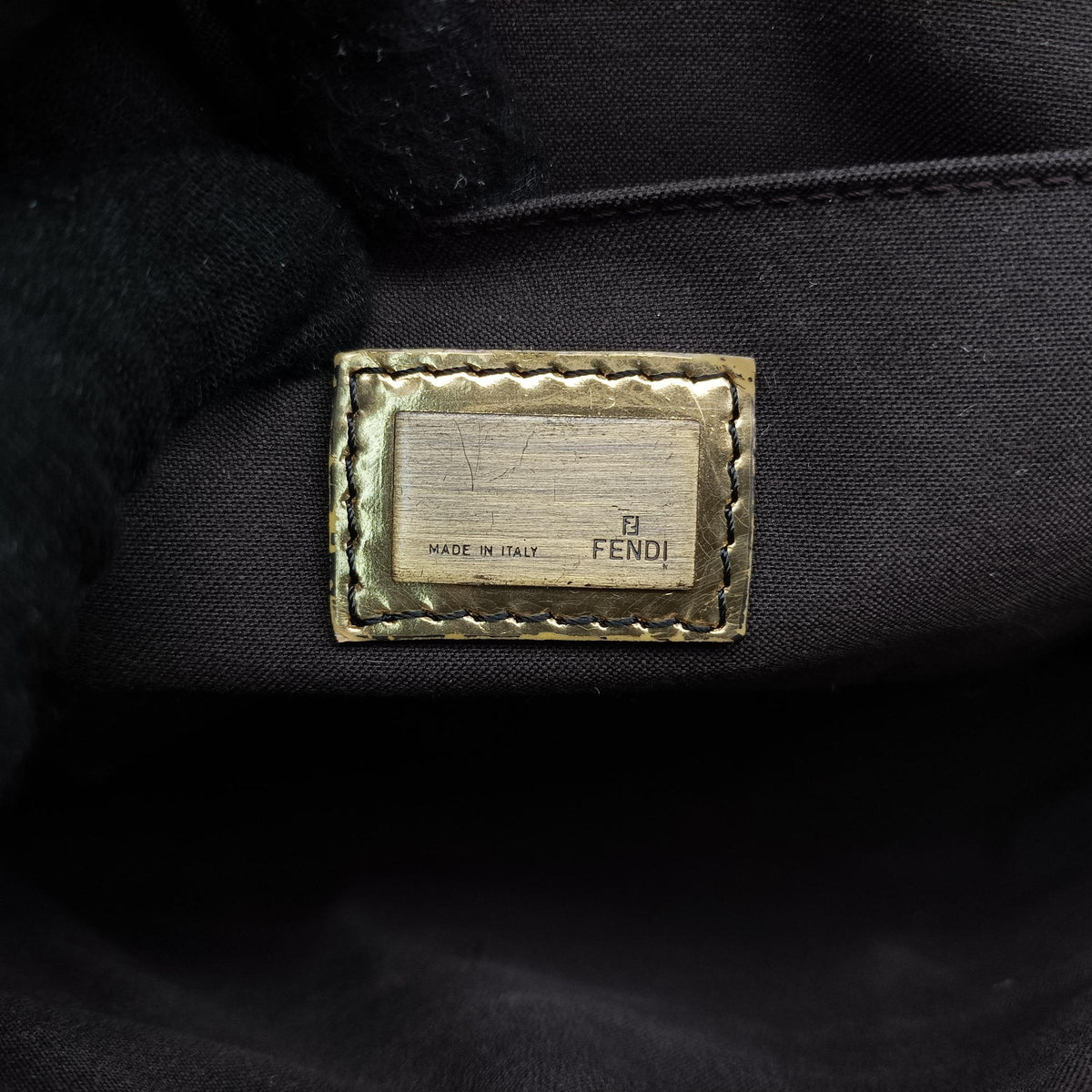 Pre-owned Fendi B bis Golden patent 8BR551 shoulderbag | stylenewstar